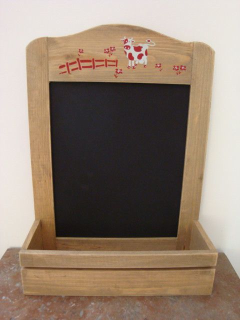 ARDOISE ET VIDE POCHE "VACHE"